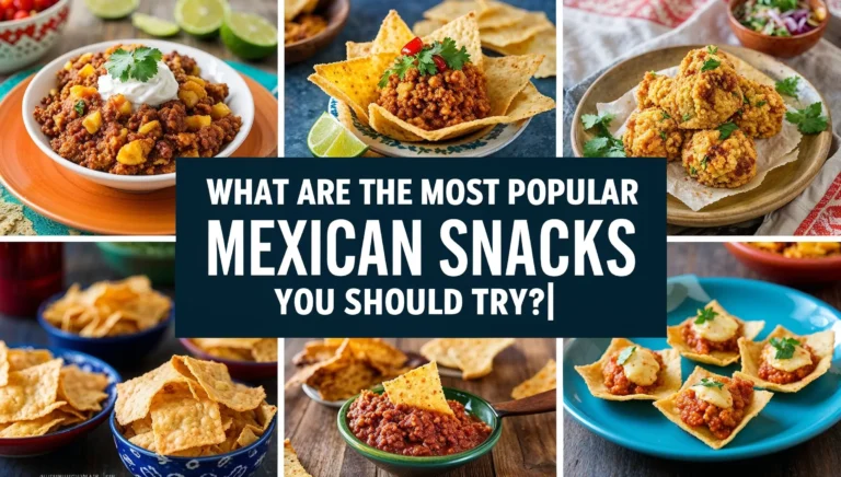 Top 10 Most Popular Mexican Snacks