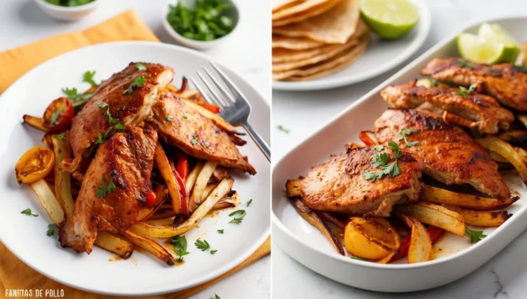 fajitas de pollo