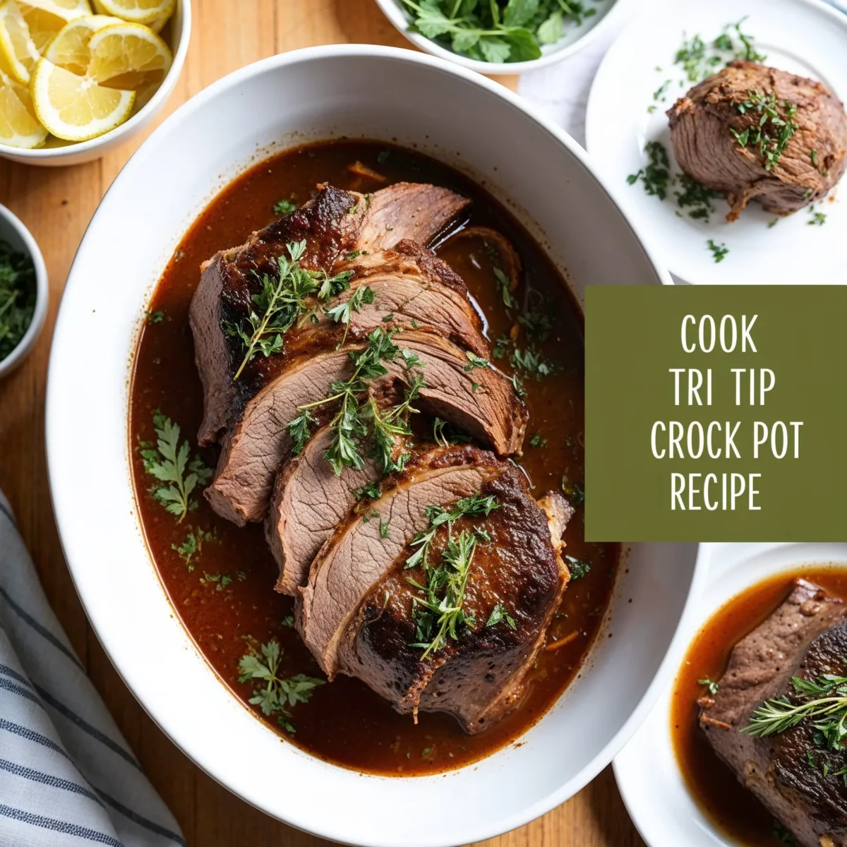 tri tip crock pot